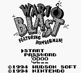 Wario Blast screenshot 2 for GameBoy